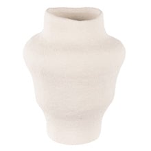 White Rolan Clay Vase
